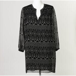 Madewell Women's Smock Tunic Dress Caravan Size Small